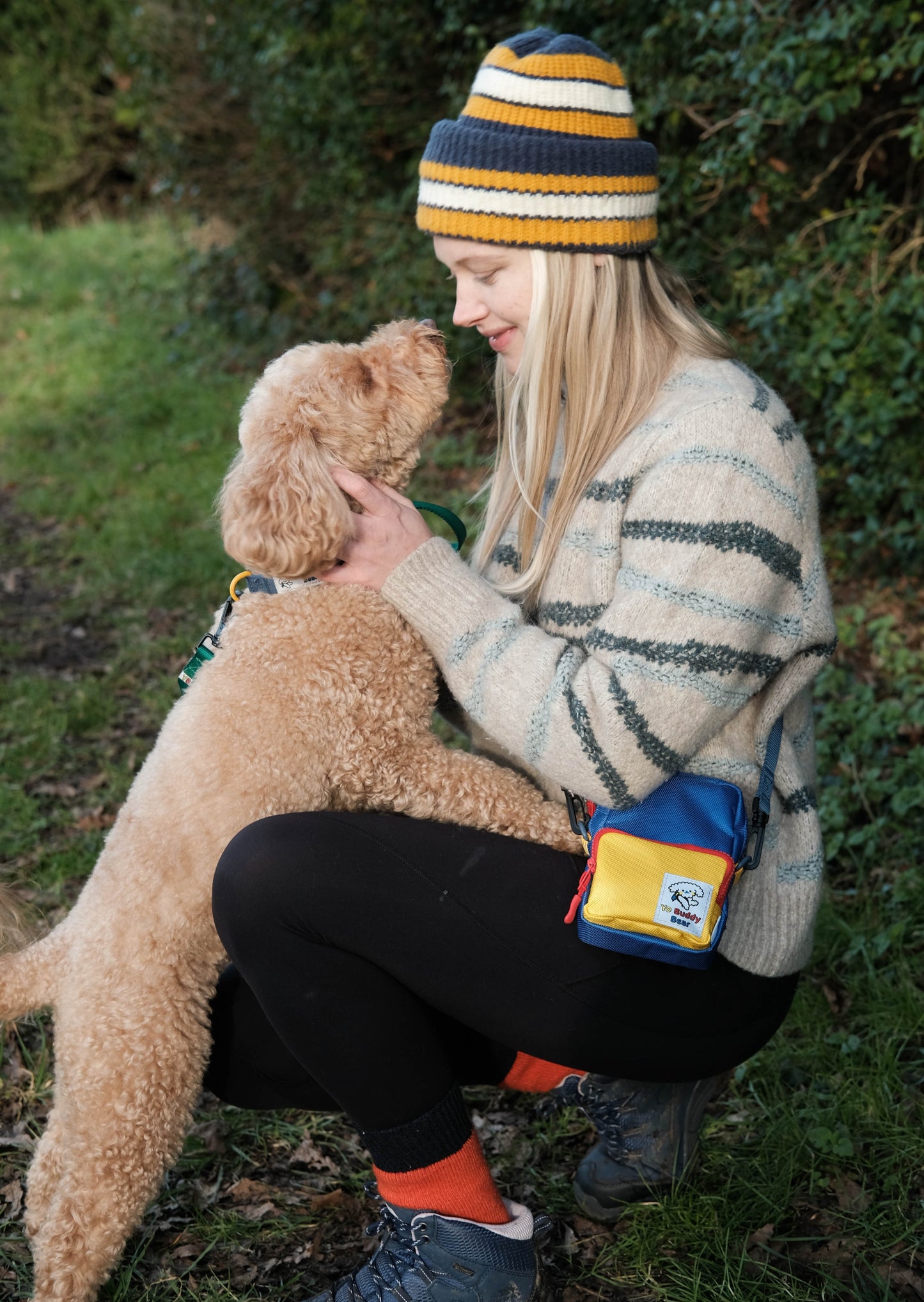 YBB Dog Walking Bag - Deep Blue