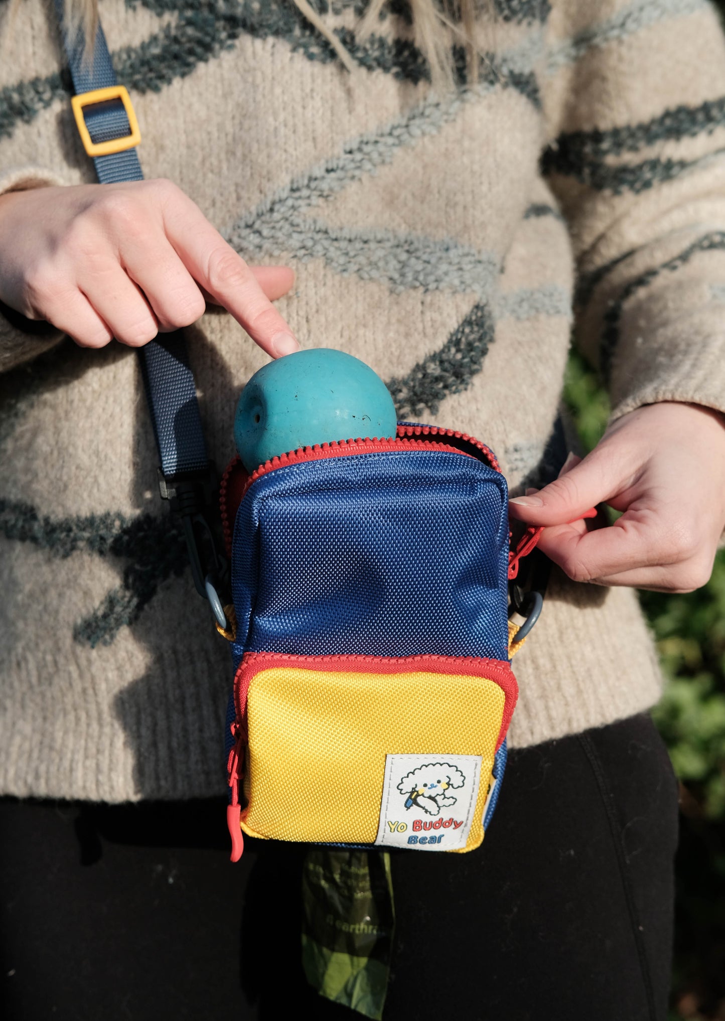 YBB Dog Walking Bag - Deep Blue