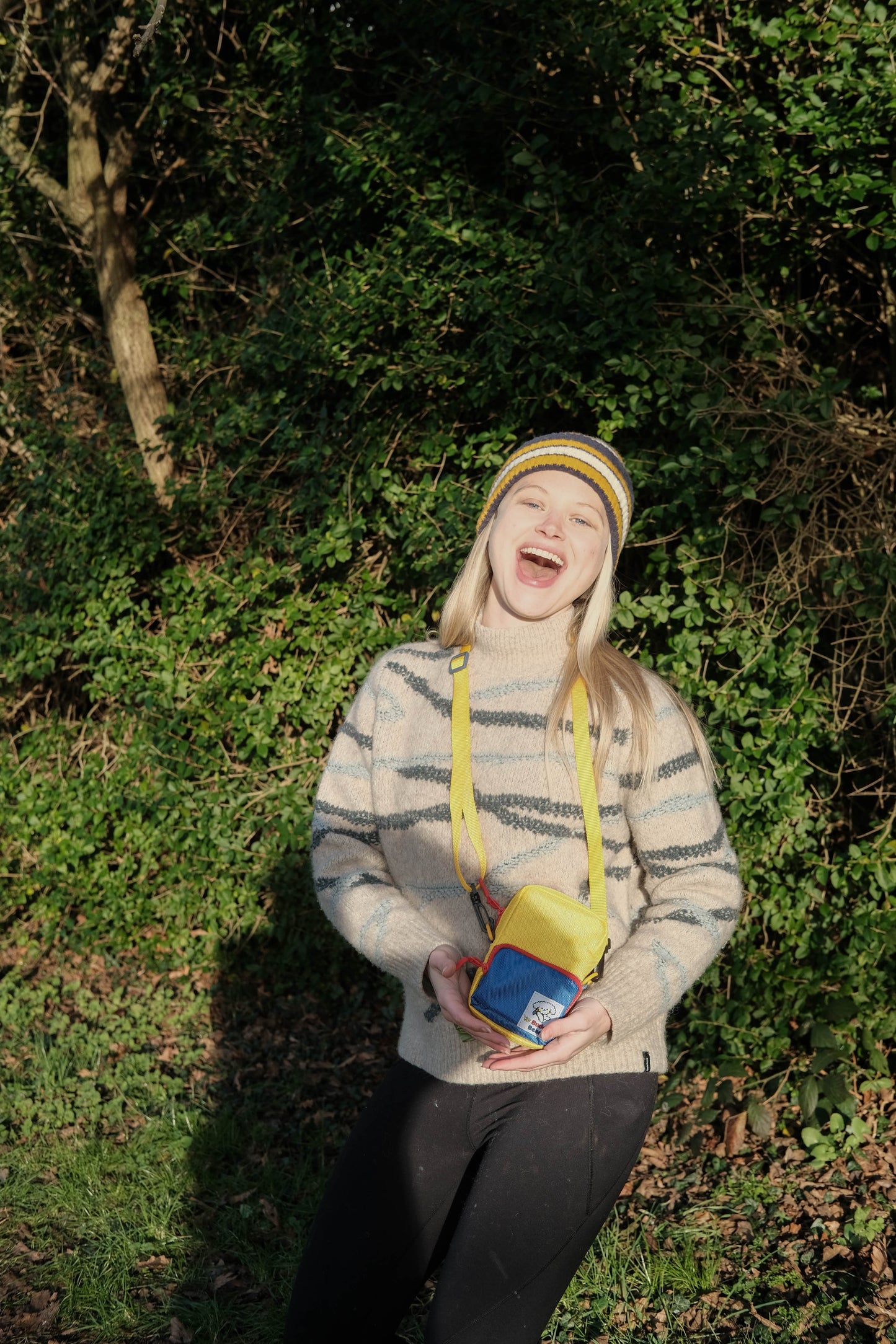 YBB Dog Walking Bag - Sunshine Yellow