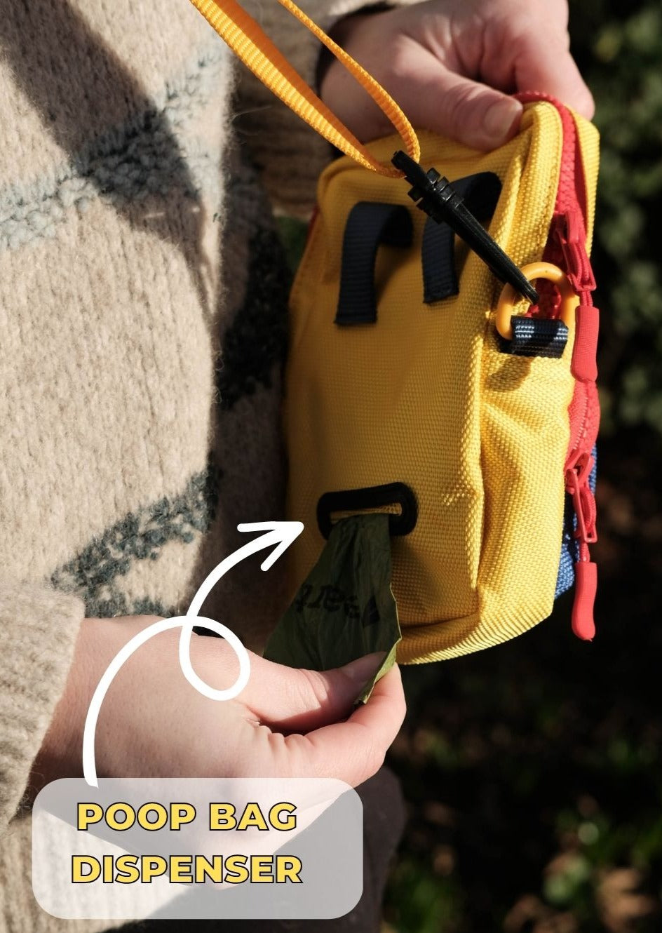 YBB Dog Walking Bag - Sunshine Yellow