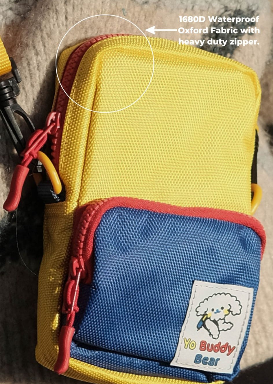 YBB Dog Walking Bag - Sunshine Yellow
