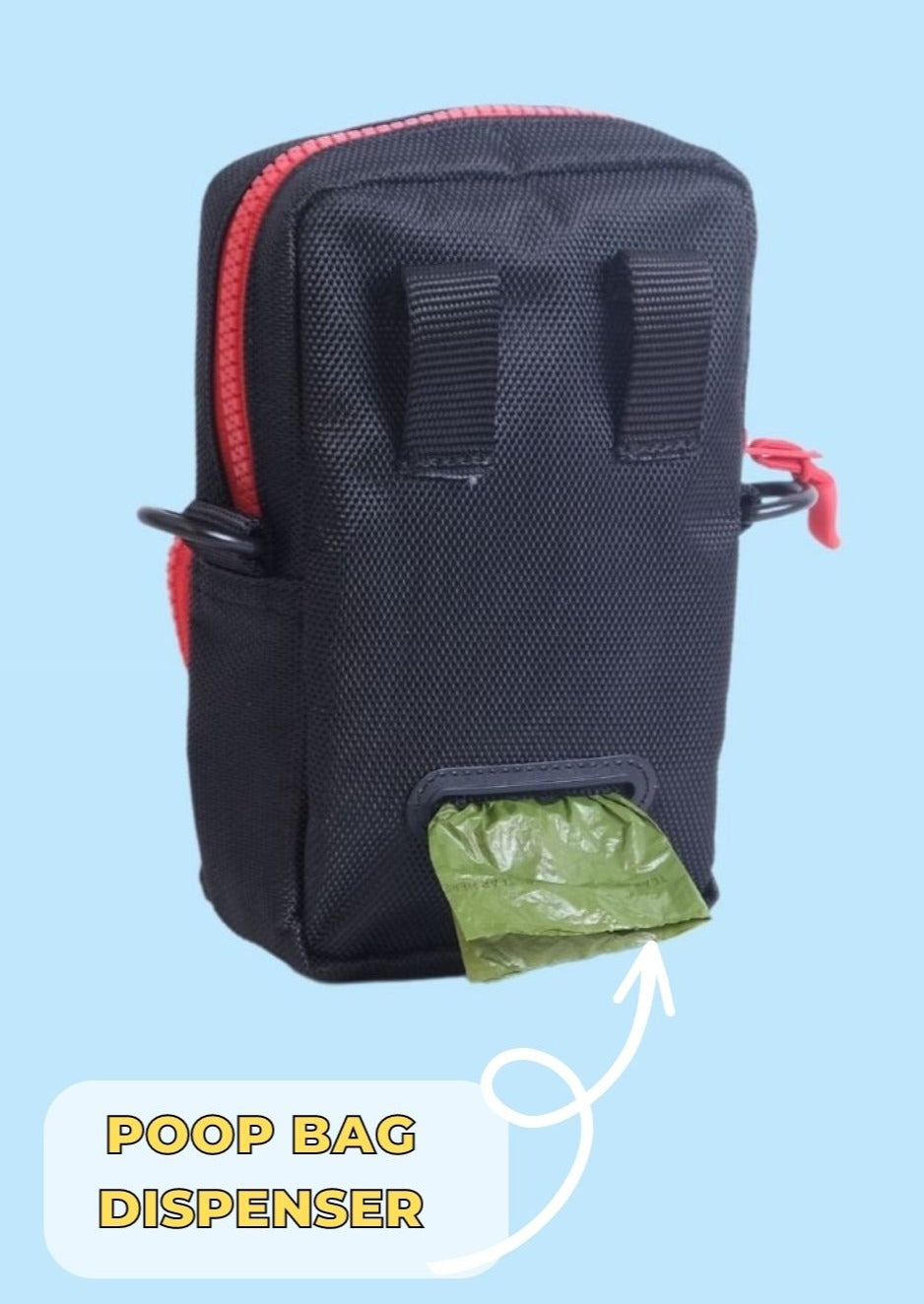 YBB Dog Walking Bag - Monochrome Black