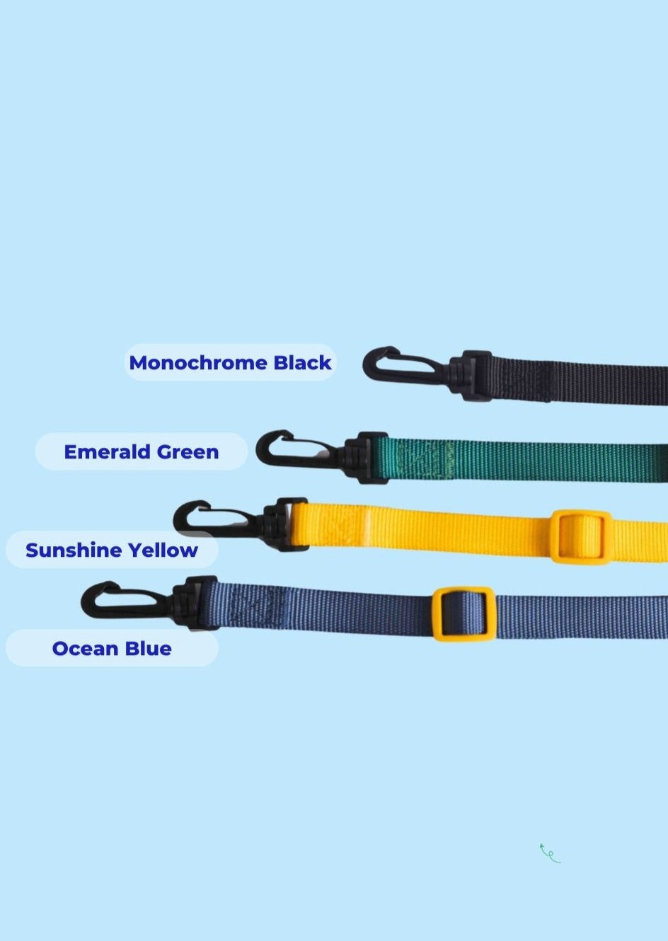 YBB Dog Walking Bag - Red, Blue & White