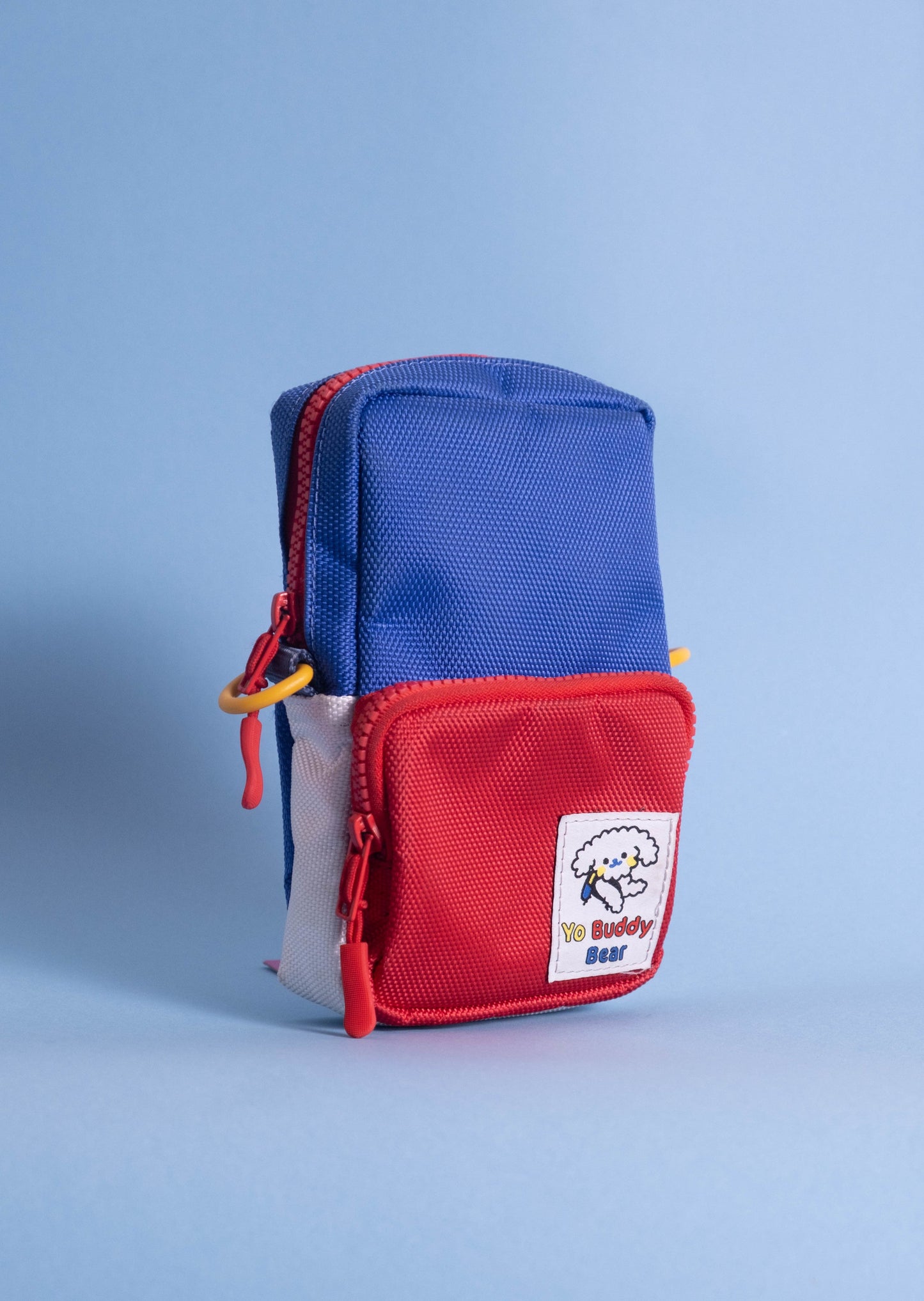 YBB Dog Walking Bag - Red, Blue & White