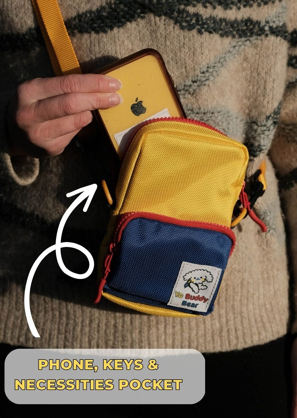YBB Dog Walking Bag - Sunshine Yellow